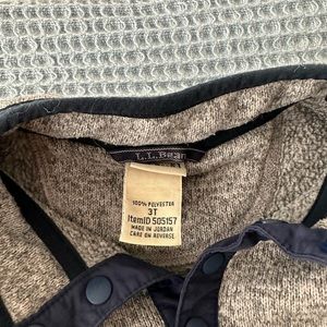 Llbean kids sweater pullover